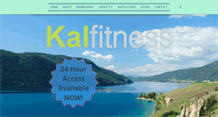 Desktop Screenshot of kalfitness.com